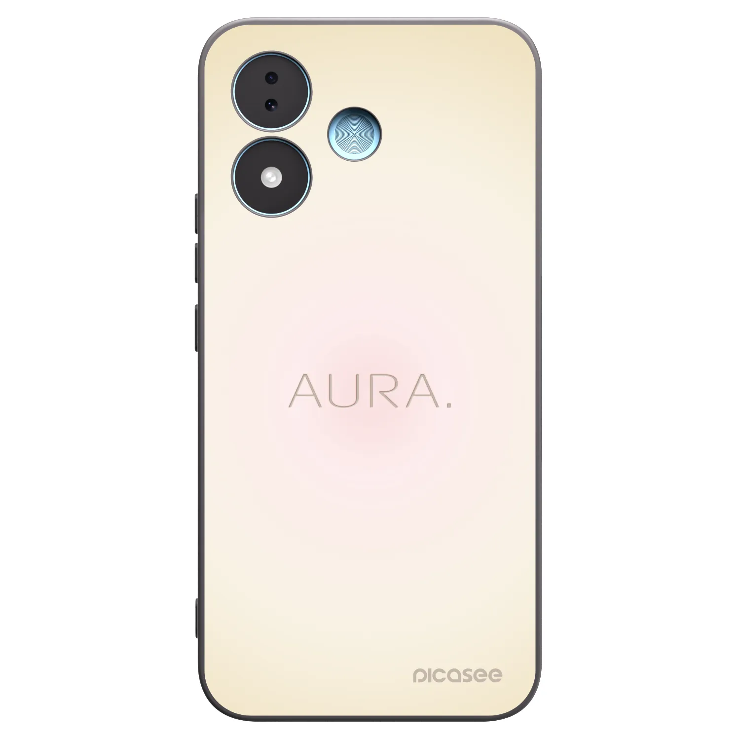 Picasee silikónový čierny obal pre Xiaomi Redmi Note 17 5G - Aura