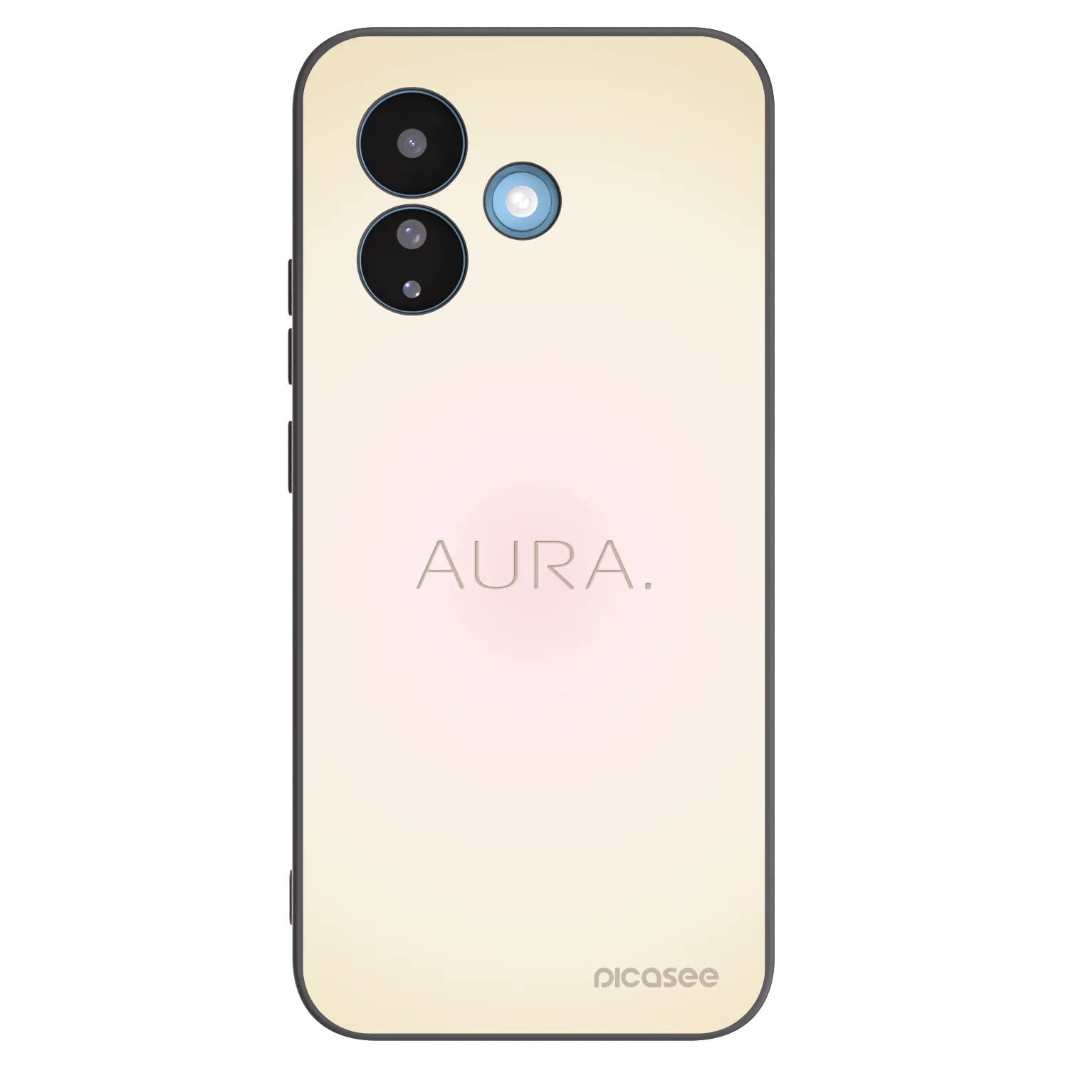 Picasee silikónový čierny obal pre Xiaomi Redmi Note 17 Pro 5G - Aura