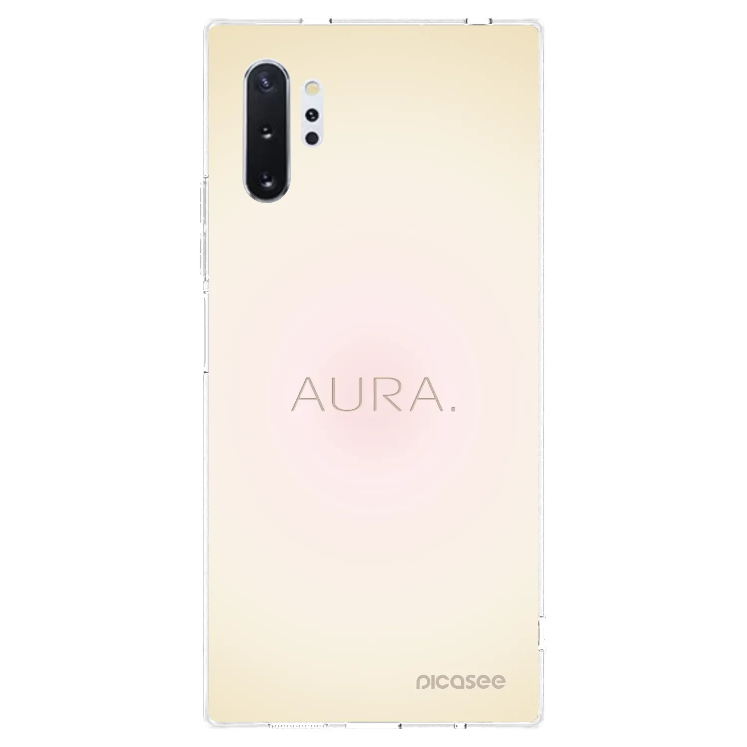 Picasee silikónový prehľadný obal pre Samsung Galaxy Note 10+ N975F - Aura