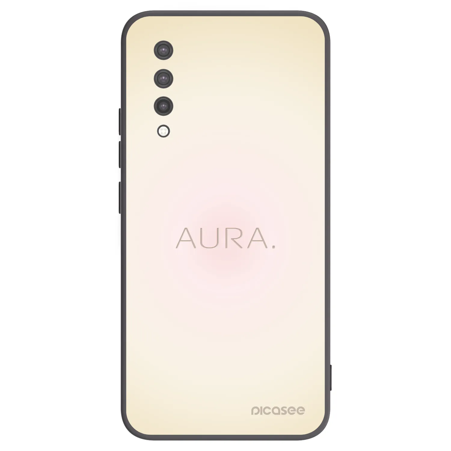 Silikónový čierny obal pre Xiaomi Mi 9 Lite - Aura