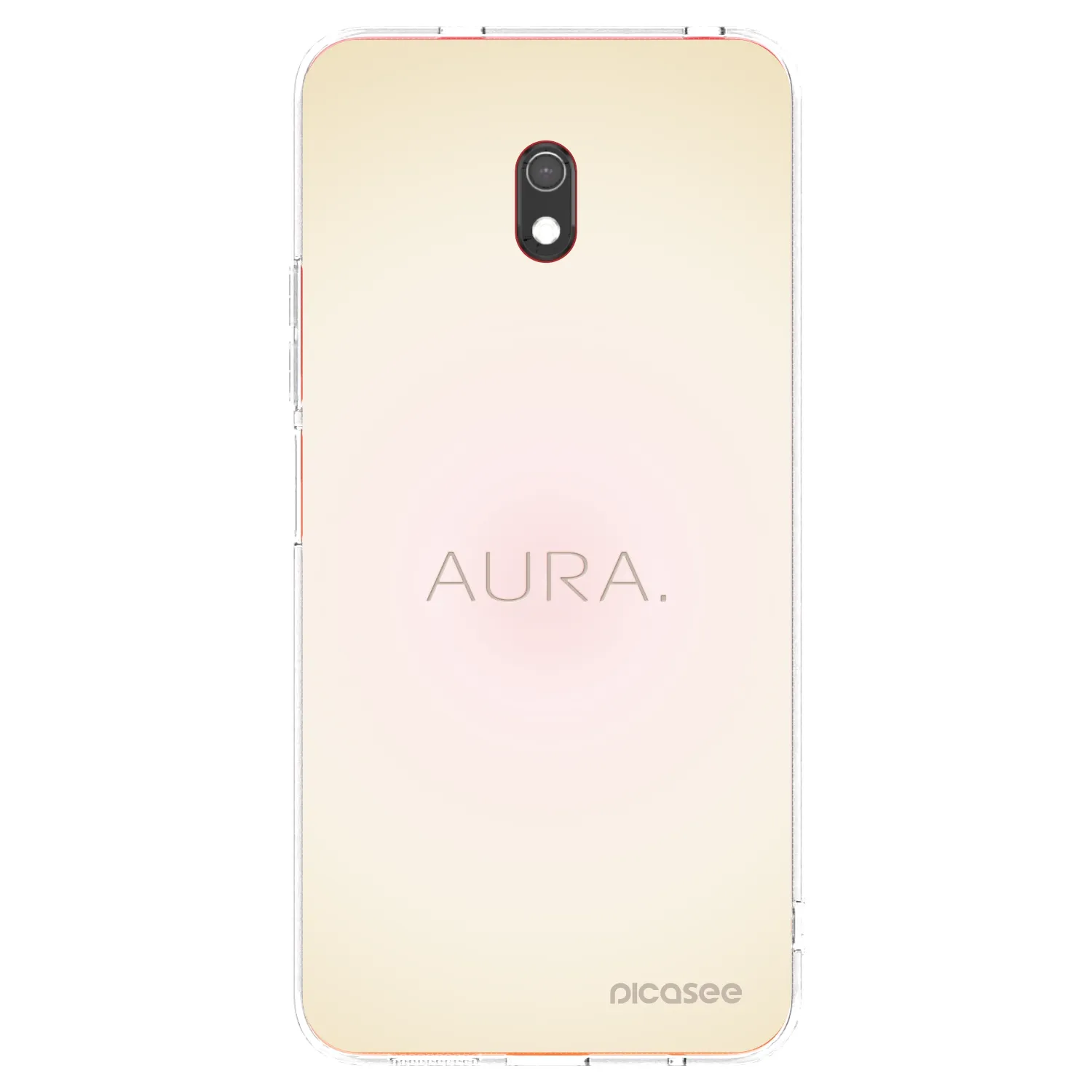 Silikónový prehľadný obal pre Xiaomi Redmi 8A - Aura