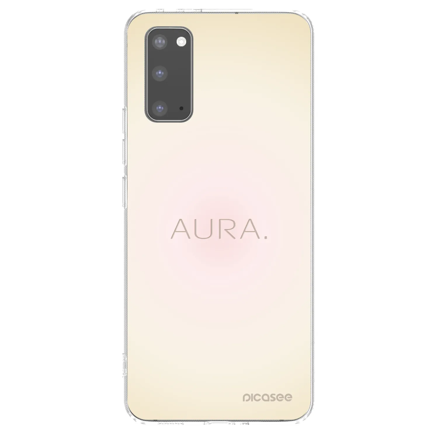 Silikónový prehľadný obal pre Samsung Galaxy S20 G980F - Aura