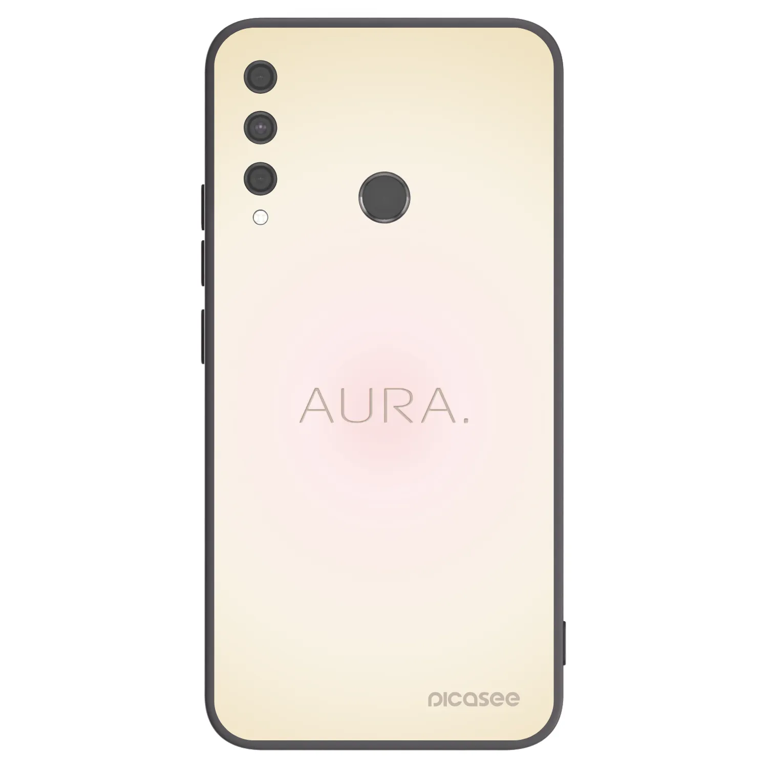 Picasee silikónový čierny obal pre Huawei P40 Lite E - Aura