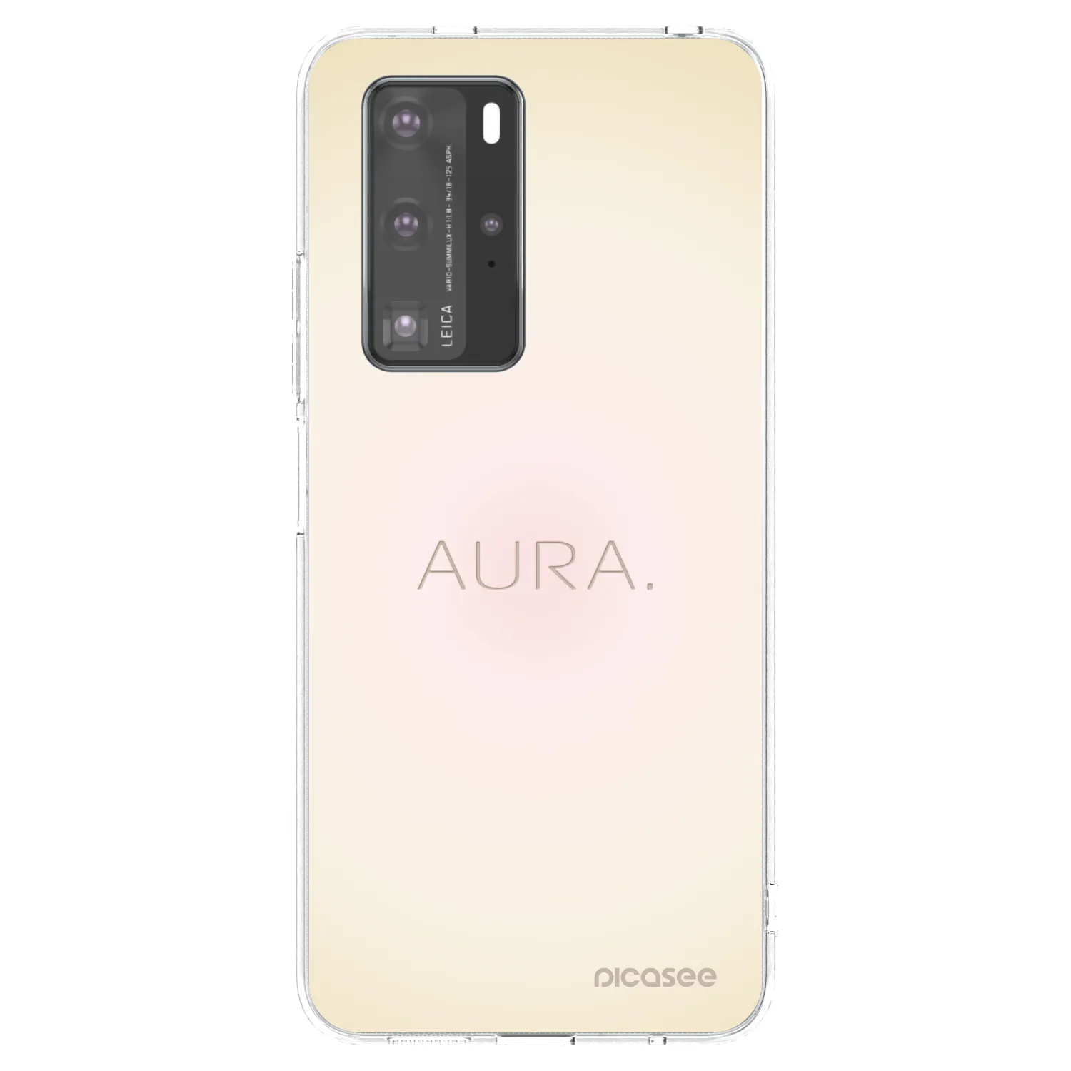 Silikónový prehľadný obal pre Huawei P40 Pro - Aura