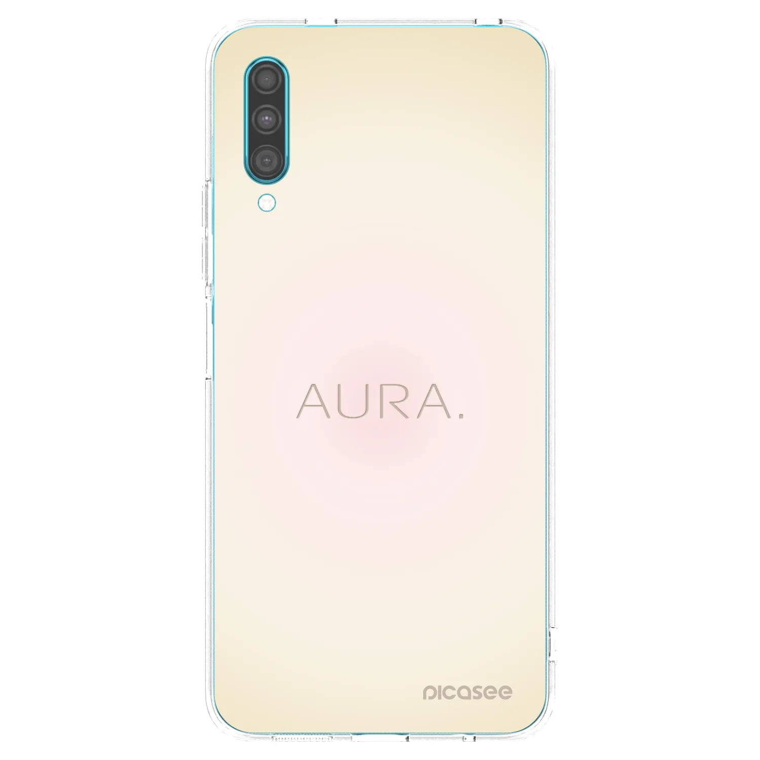 Picasee silikónový prehľadný obal pre Samsung Galaxy A30s A307F - Aura