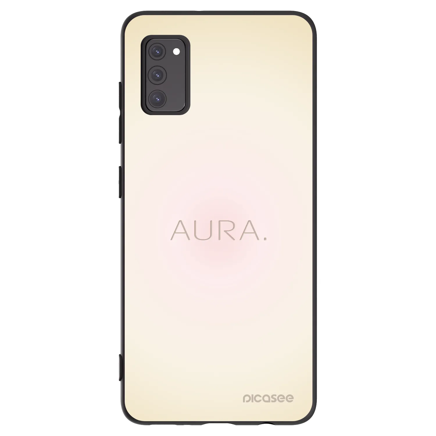 Picasee silikónový čierny obal pre Samsung Galaxy A41 A415F - Aura