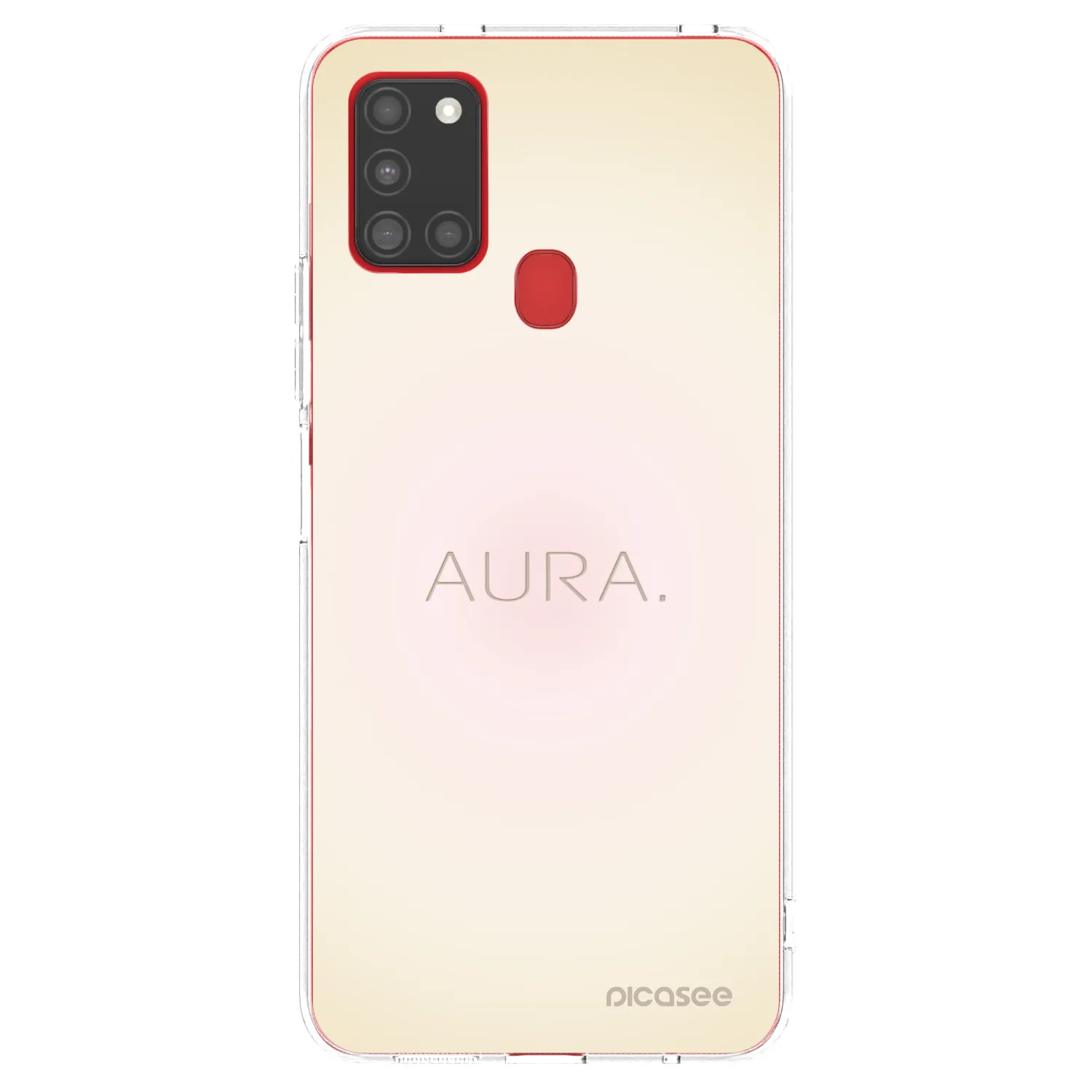 Picasee silikónový prehľadný obal pre Samsung Galaxy A21s - Aura