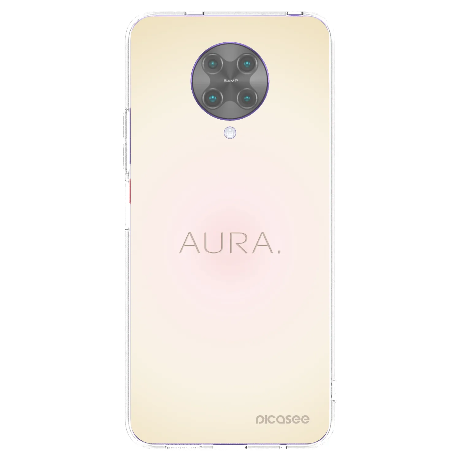 Silikónový prehľadný obal pre Xiaomi Poco F2 Pro - Aura