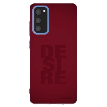 Picasee silikónový prehľadný obal pre Samsung Galaxy S20 FE - Desire
