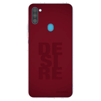 Picasee silikónový prehľadný obal pre Samsung Galaxy M11 - Desire