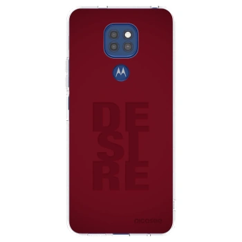 Picasee silikónový prehľadný obal pre Motorola Moto G9 Play - Desire