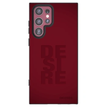 Picasee silikónový čierny obal pre Samsung Galaxy S22 Ultra 5G - Desire
