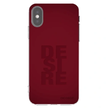 Picasee silikónový prehľadný obal pre Apple iPhone X/XS - Desire