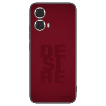 Picasee silikónový čierny obal pre Motorola Moto G85 - Desire