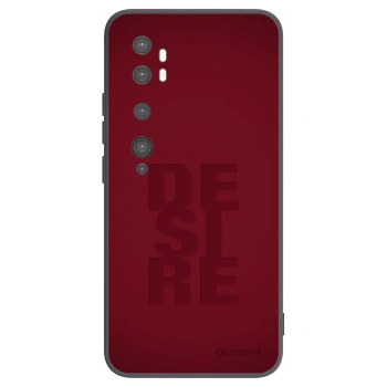 Picasee silikónový čierny obal pre Xiaomi Mi Note 10 (Pro) - Desire