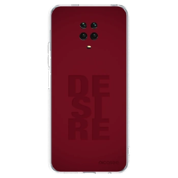 Picasee silikónový prehľadný obal pre Xiaomi Redmi Note 9 Pro - Desire