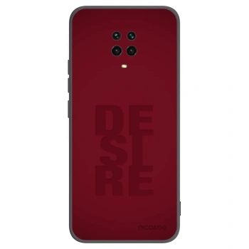 Picasee silikónový čierny obal pre Xiaomi Redmi Note 9 Pro - Desire