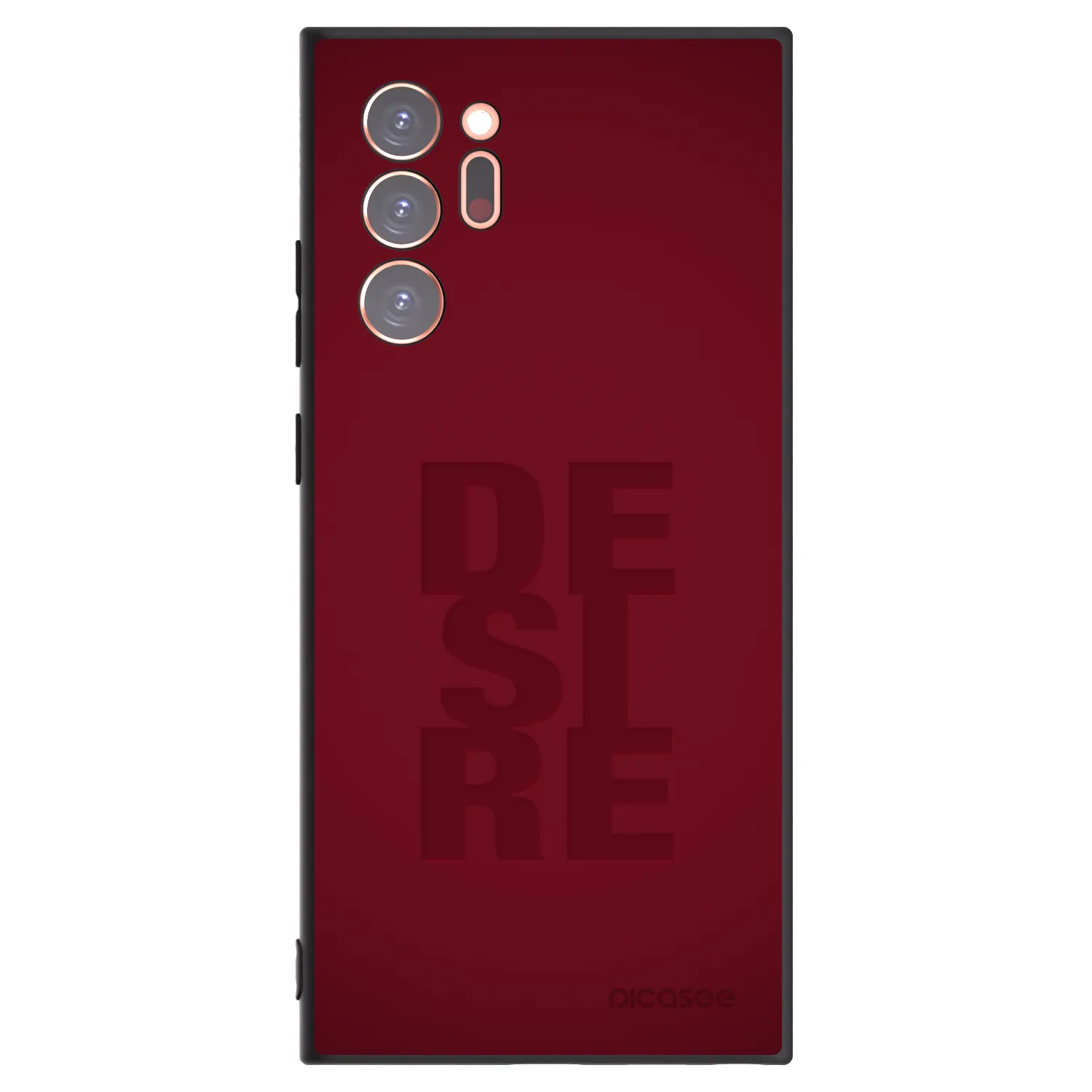 Picasee silikónový čierny obal pre Samsung Galaxy Note 20 Ultra - Desire