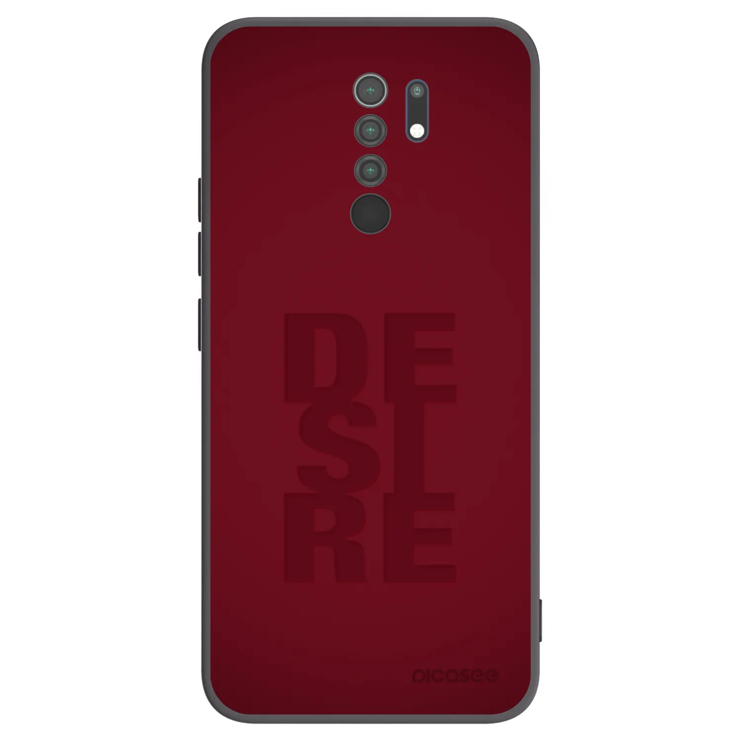 Picasee silikónový čierny obal pre Xiaomi Redmi 9 - Desire