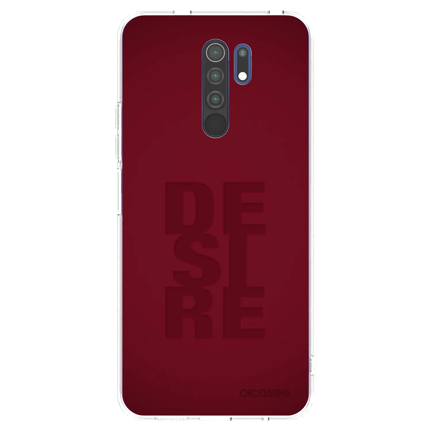 Silikónový prehľadný obal pre Xiaomi Redmi 9 - Desire