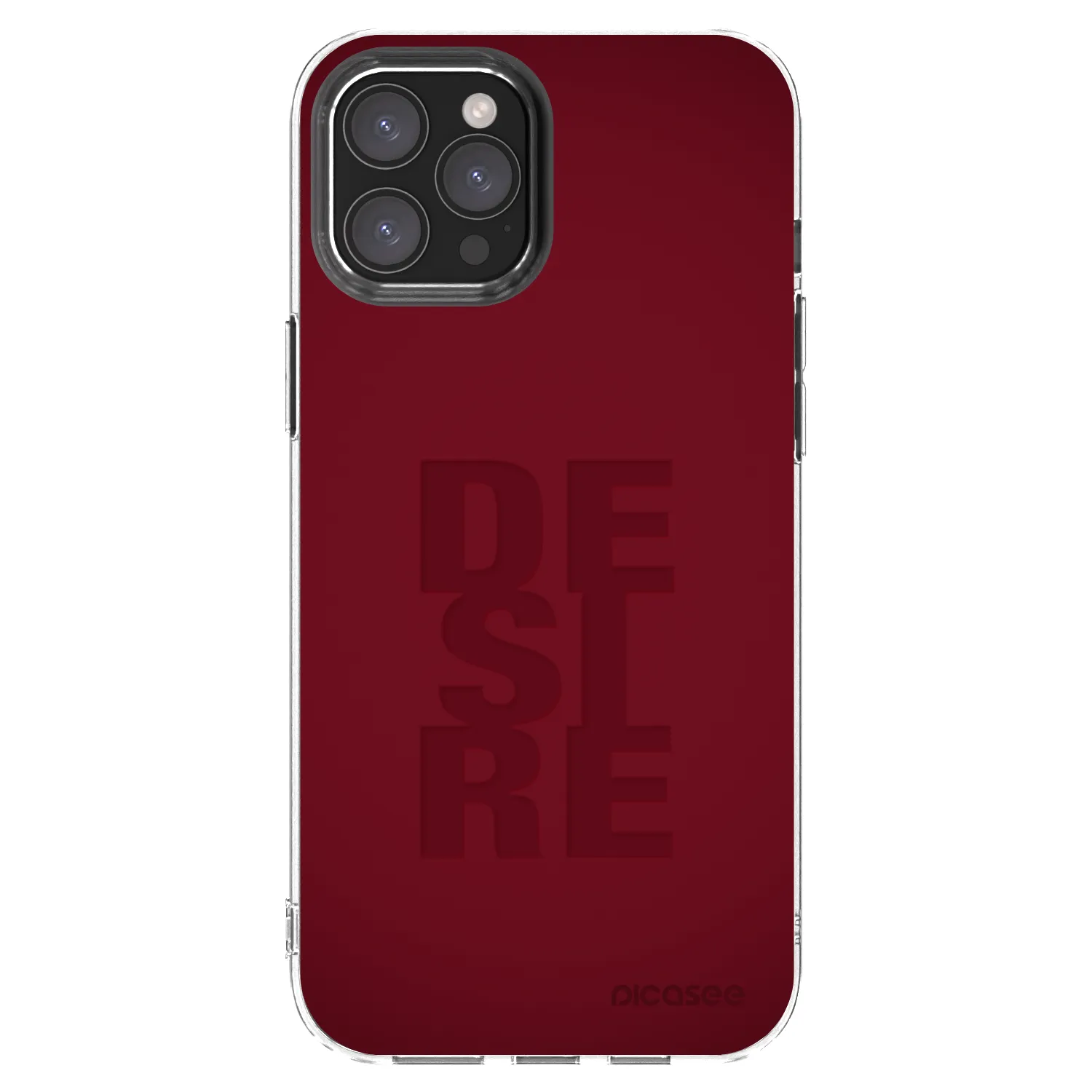 Silikónový prehľadný obal pre Apple iPhone 12 Pro Max - Desire