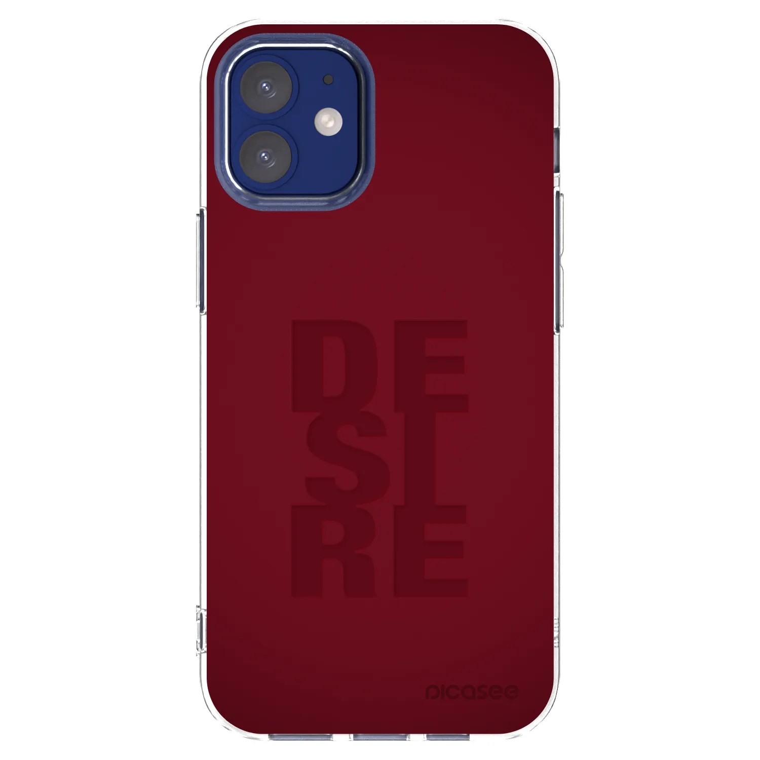 Silikónový prehľadný obal pre Apple iPhone 12 mini - Desire