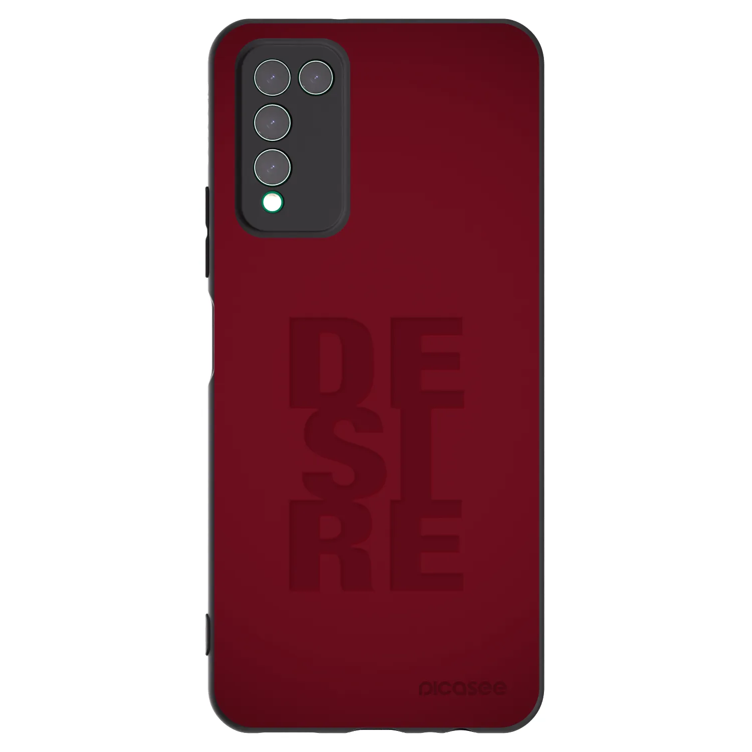 Picasee silikónový čierny obal pre Honor 10X Lite - Desire