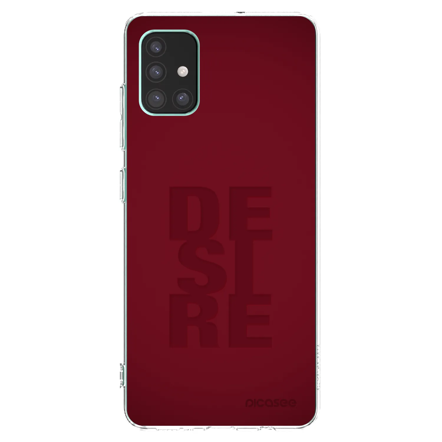 Picasee silikónový prehľadný obal pre Samsung Galaxy M51 M515F - Desire
