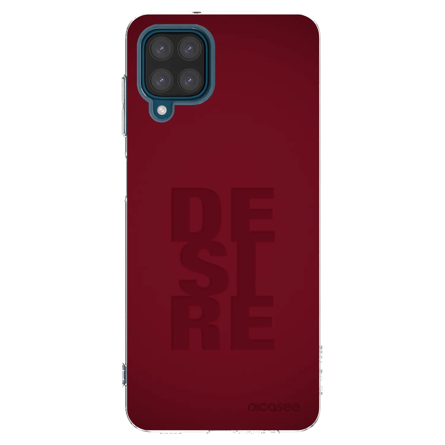 Picasee silikónový prehľadný obal pre Samsung Galaxy A12 A125F - Desire