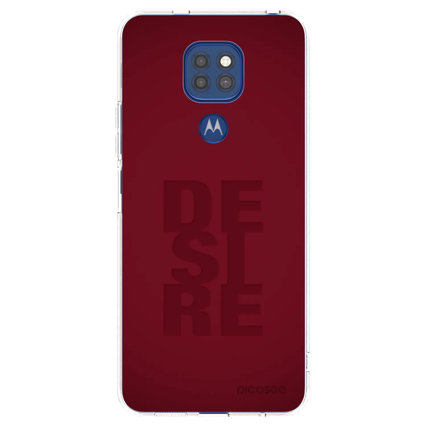 Silikónový prehľadný obal pre Motorola Moto G9 Play - Desire