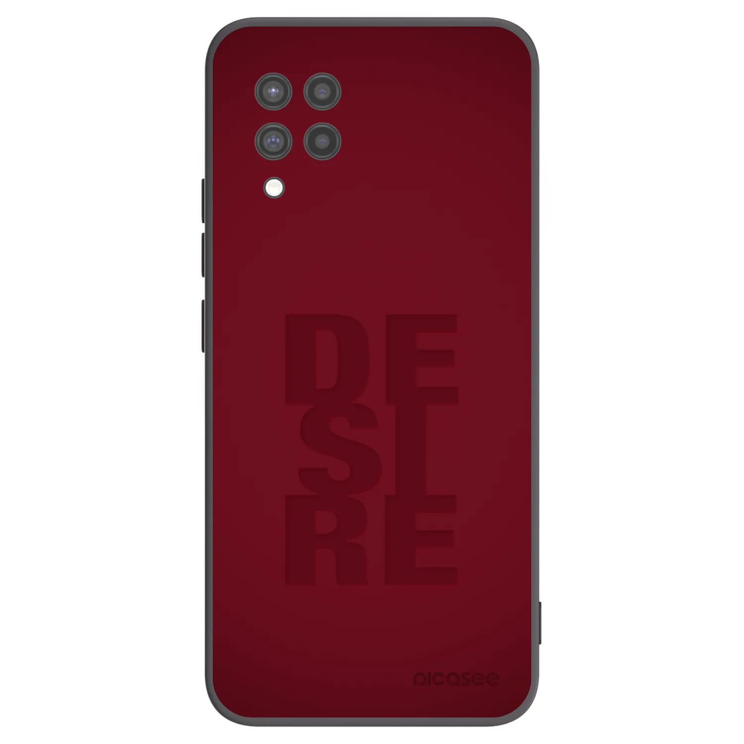 Picasee silikónový čierny obal pre Samsung Galaxy A42 A426B - Desire