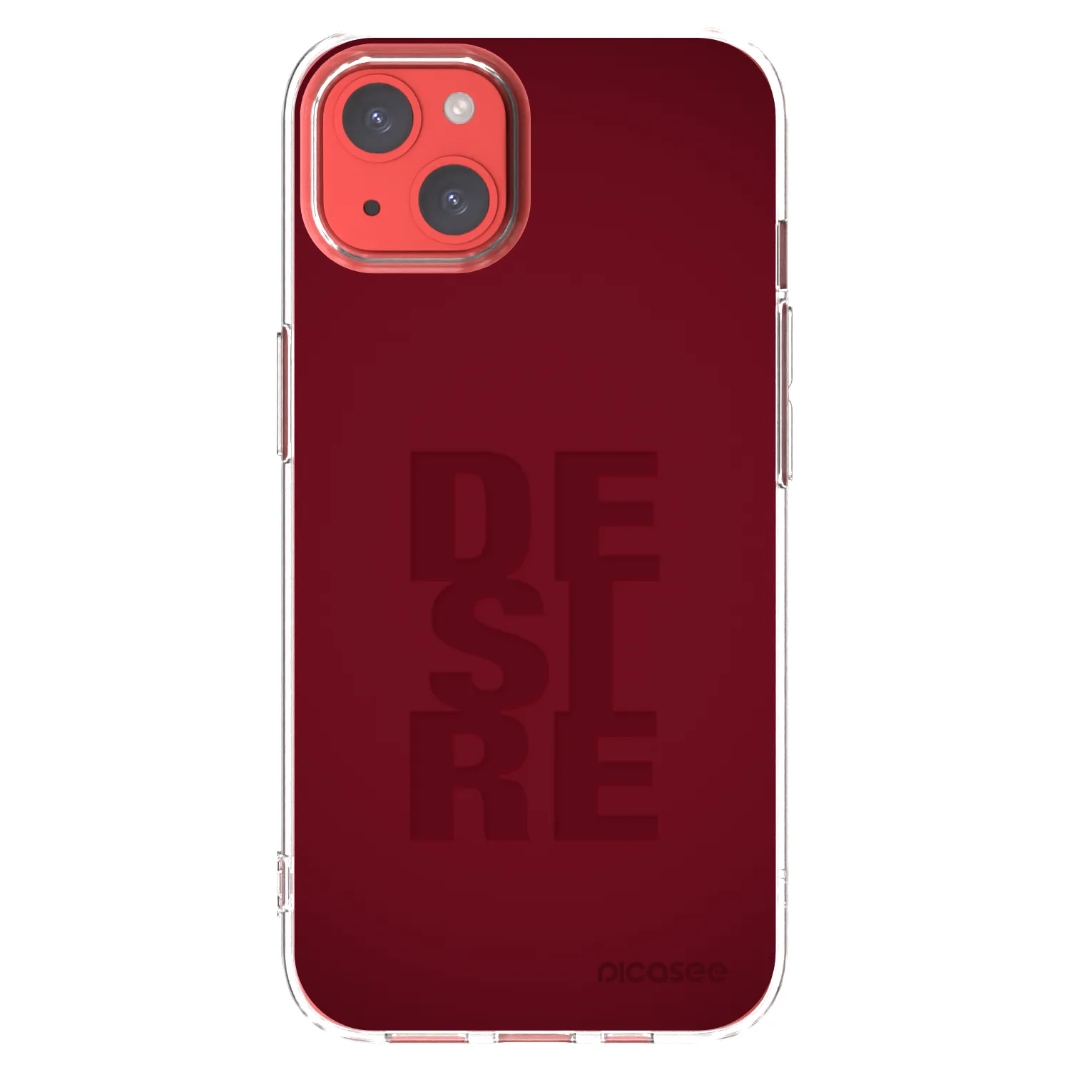 Silikónový prehľadný obal pre Apple iPhone 13 - Desire