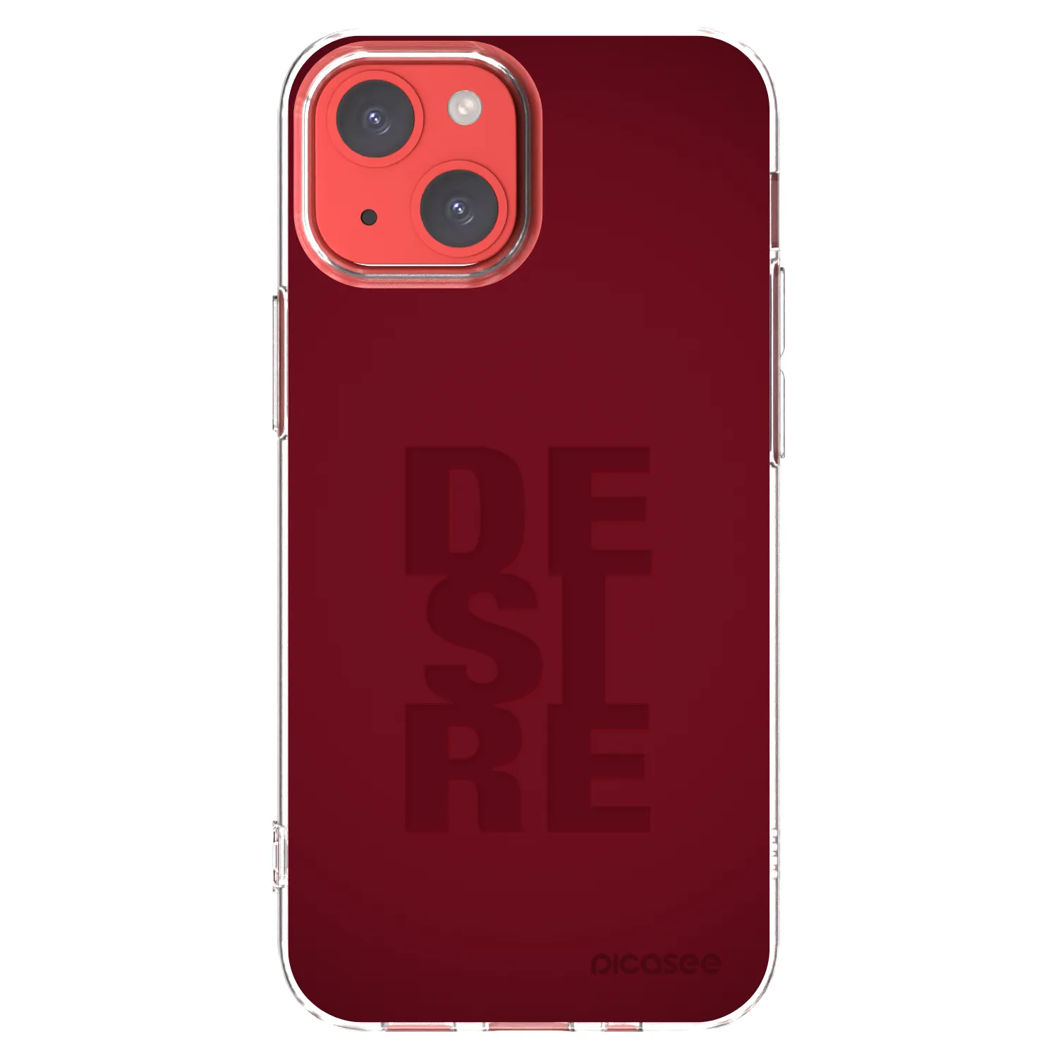 Silikónový prehľadný obal pre Apple iPhone 13 mini - Desire