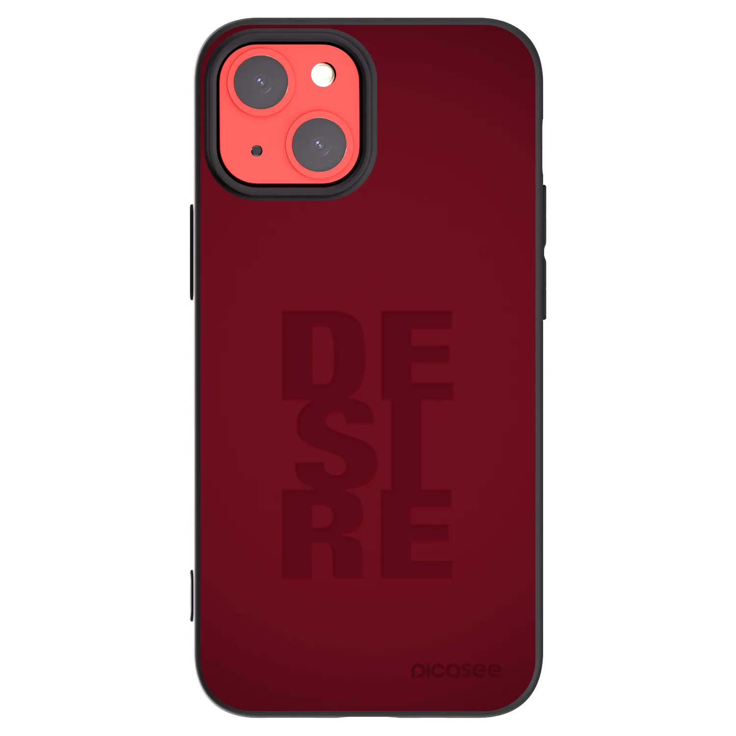 Silikónový čierny obal pre Apple iPhone 13 mini - Desire