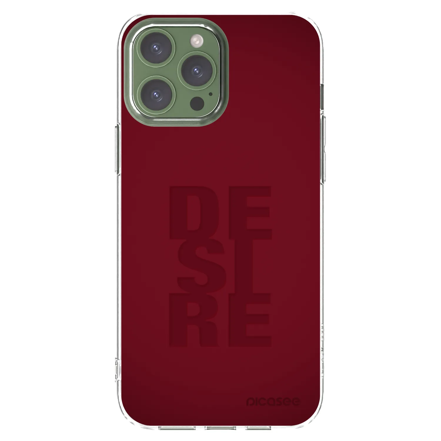 Silikónový prehľadný obal pre Apple iPhone 13 Pro Max - Desire
