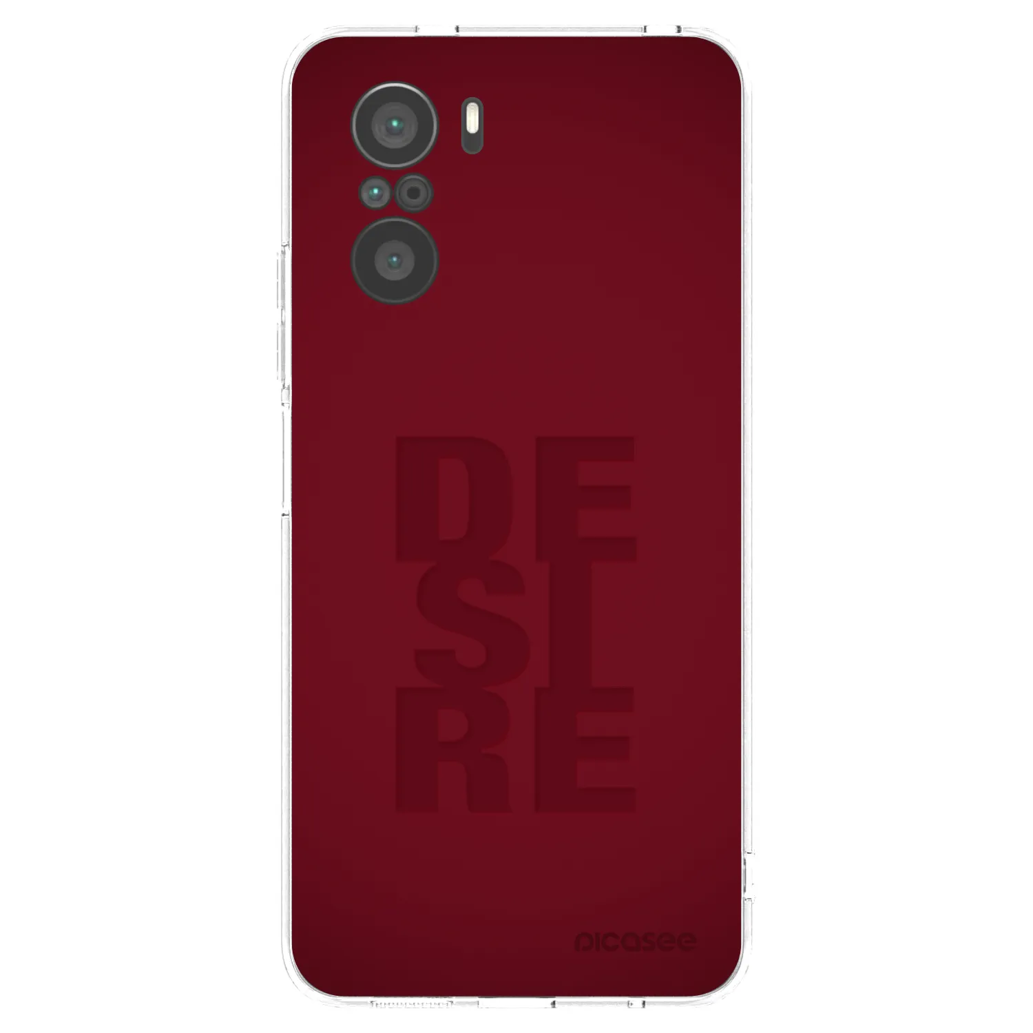 Silikónový prehľadný obal pre Xiaomi Poco F3 - Desire