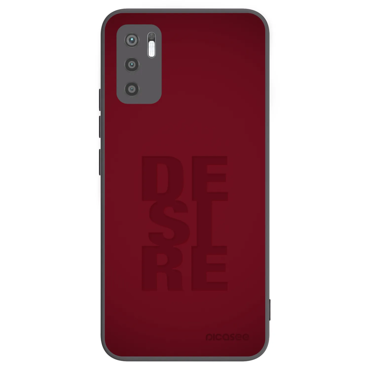 Picasee silikónový čierny obal pre Xiaomi Redmi Note 10 5G - Desire