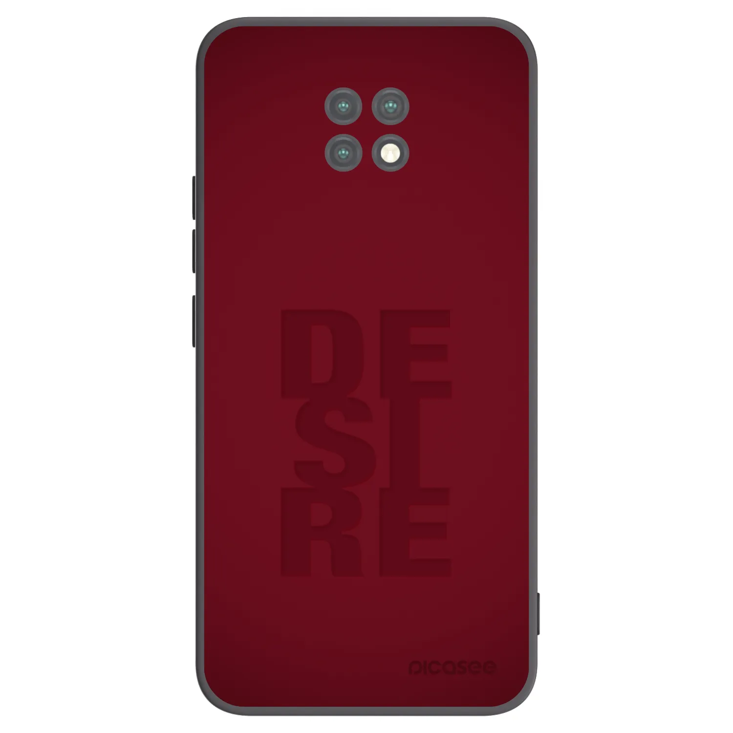 Picasee silikónový čierny obal pre Xiaomi Redmi Note 9T - Desire