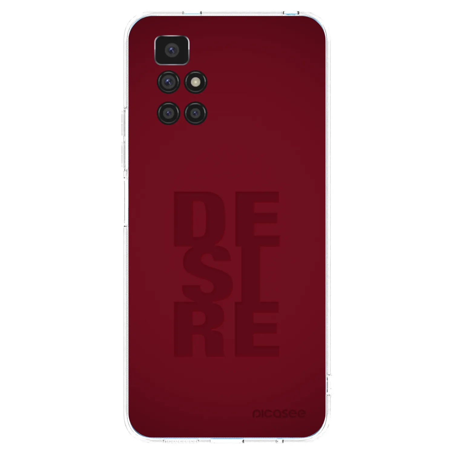 Silikónový prehľadný obal pre Xiaomi Redmi 10 - Desire