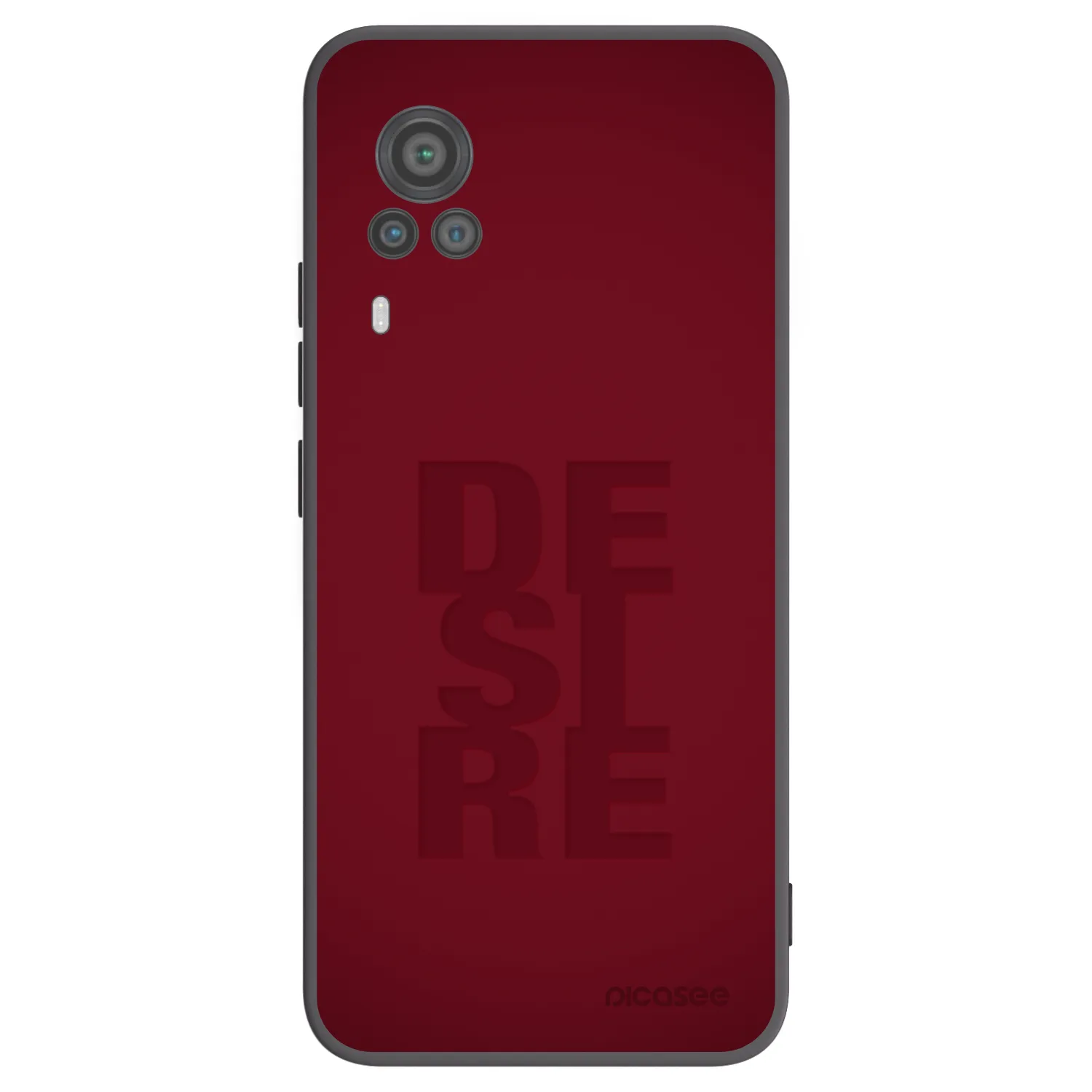 Picasee silikónový čierny obal pre Vivo X60 Pro 5G - Desire