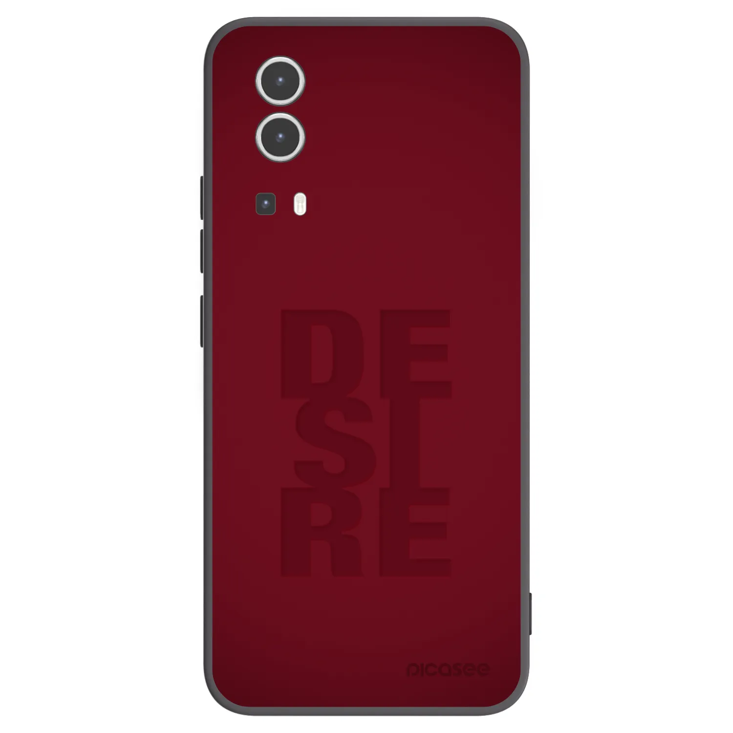 Picasee silikónový čierny obal pre Vivo Y72 5G - Desire