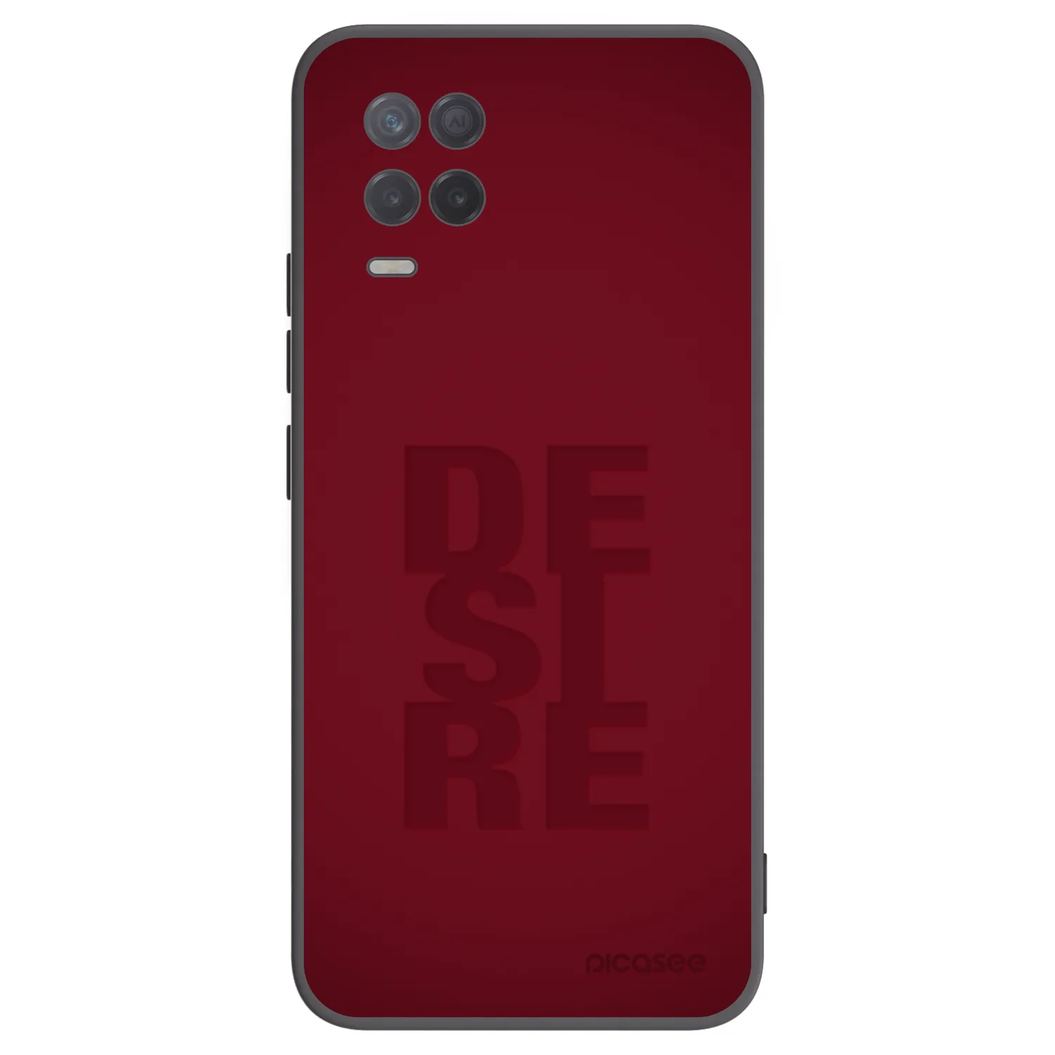 Picasee silikónový čierny obal pre Realme 8 5G - Desire