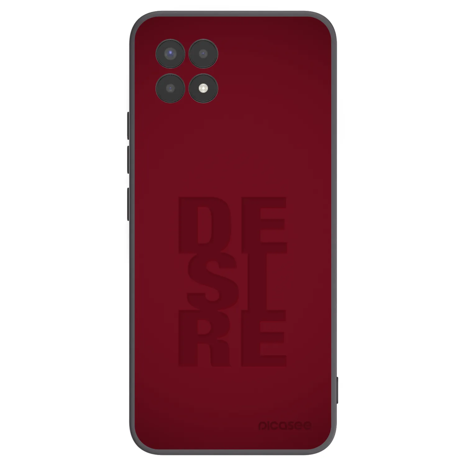 Picasee silikónový čierny obal pre Realme 8i - Desire