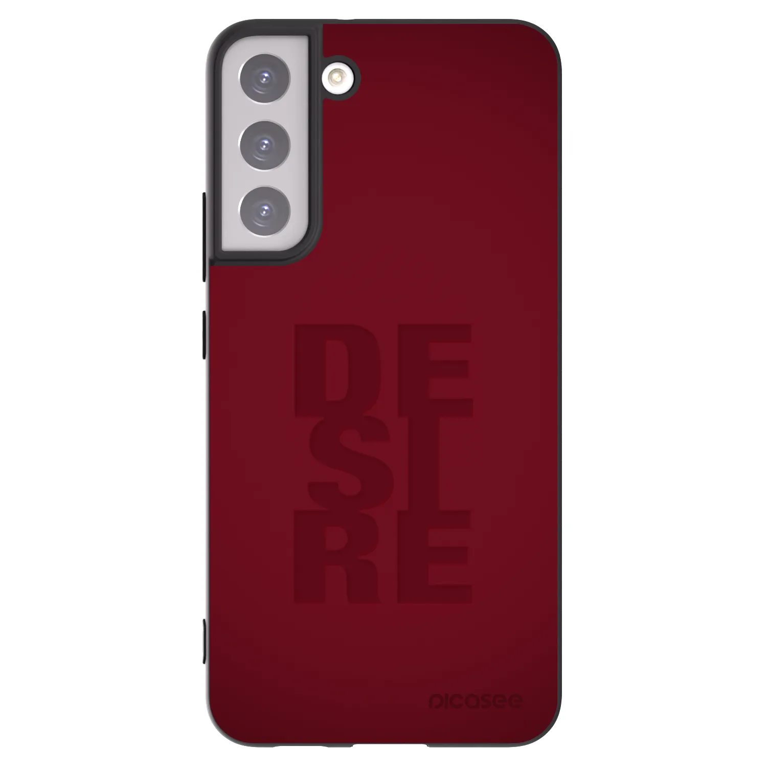 Picasee silikónový čierny obal pre Samsung Galaxy S22+ 5G - Desire