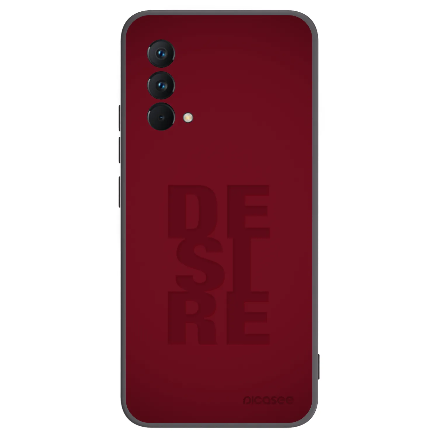 Picasee silikónový čierny obal pre Realme GT Master Edition 5G - Desire