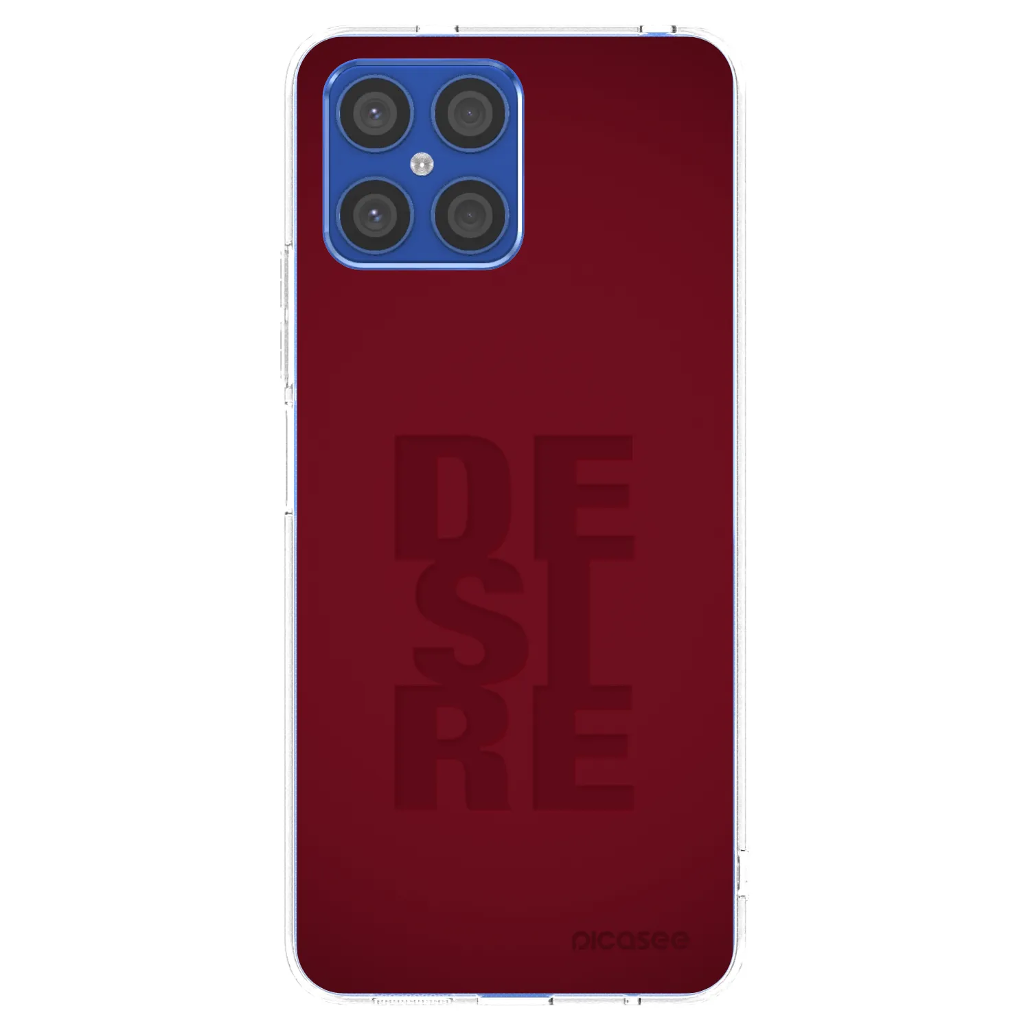 Picasee silikónový prehľadný obal pre Honor X8 4G - Desire