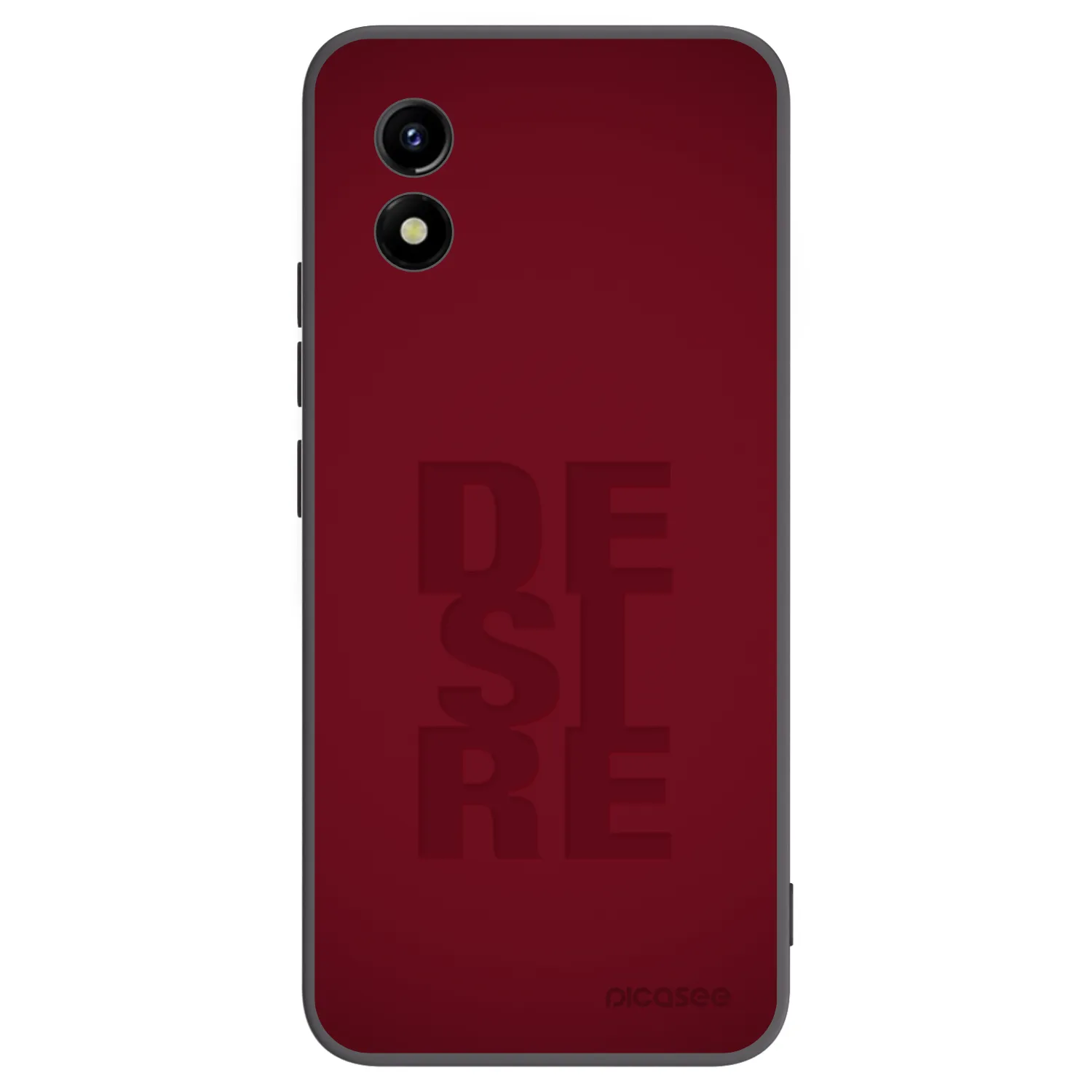 Picasee silikónový čierny obal pre Vivo Y01 - Desire
