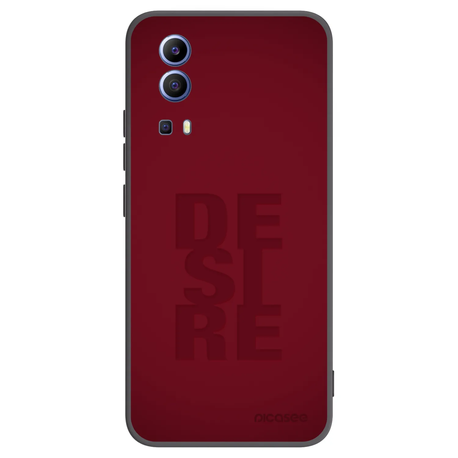 Picasee silikónový čierny obal pre Vivo Y52 5G - Desire