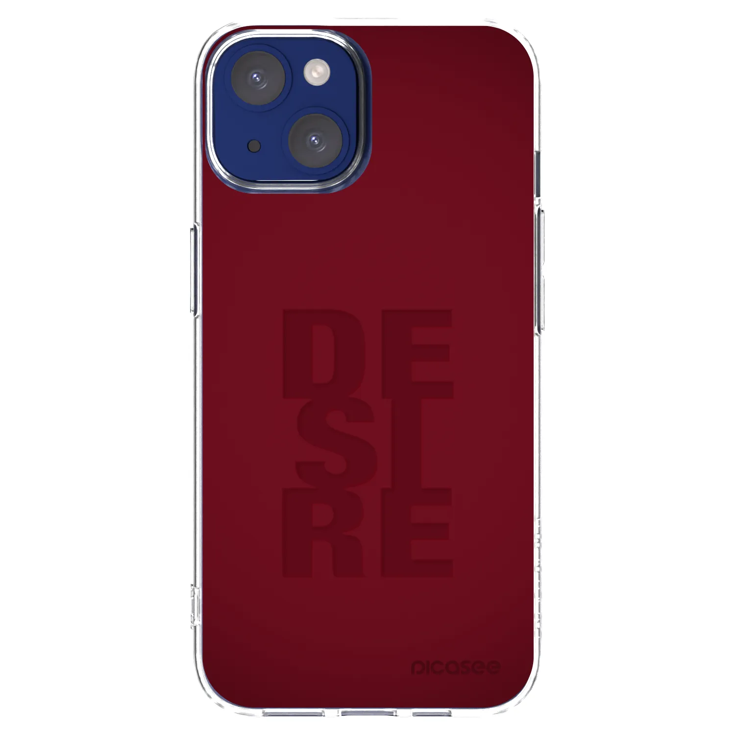 Silikónový prehľadný obal pre Apple iPhone 14 - Desire