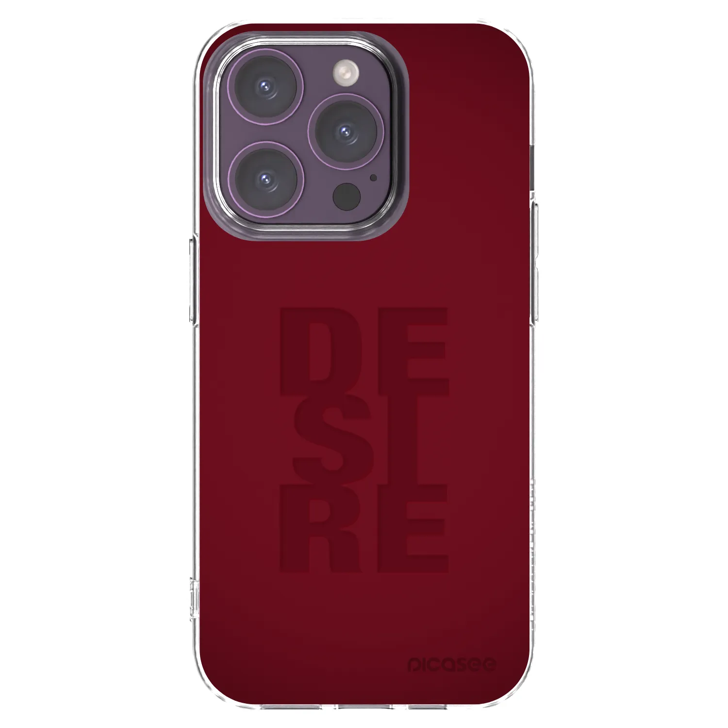 Silikónový prehľadný obal pre Apple iPhone 14 Pro - Desire